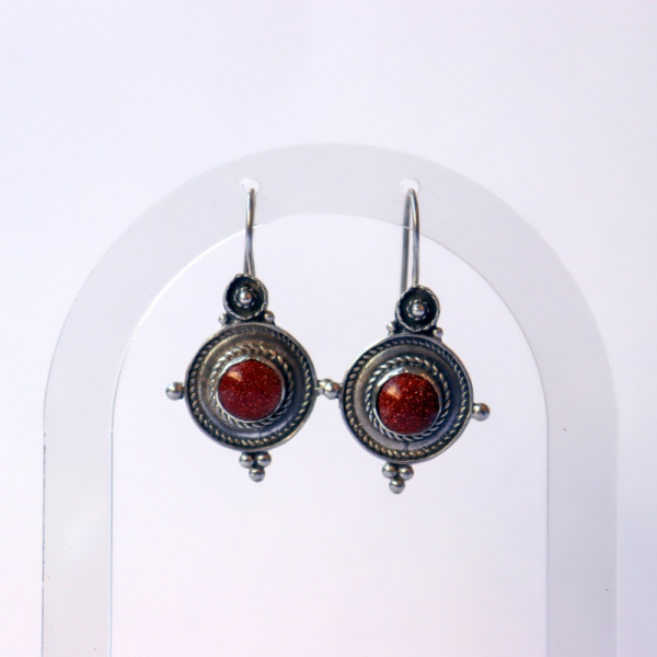 Σκουλαρίκια με χρυσολιθο