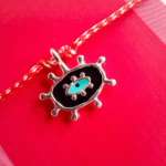 Μαρτάκι με επάργυρο στοιχείο με σμάλτο