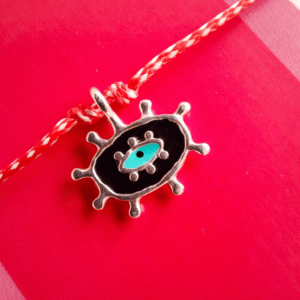 Μαρτάκι με επάργυρο στοιχείο με σμάλτο