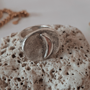 Aσημένιο signature δαχτυλίδι