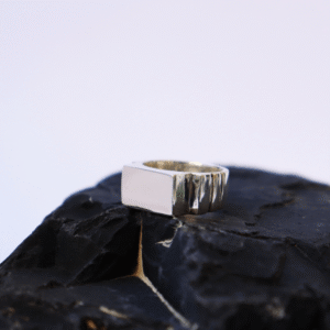 Ασημένιο statement δαχτυλίδι