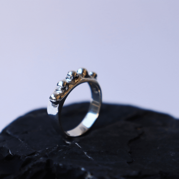 Aσημένιο boho δαχτυλίδι