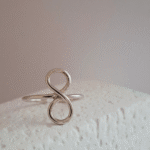 Ασημένιο δαχτυλίδι ''άπειρο''